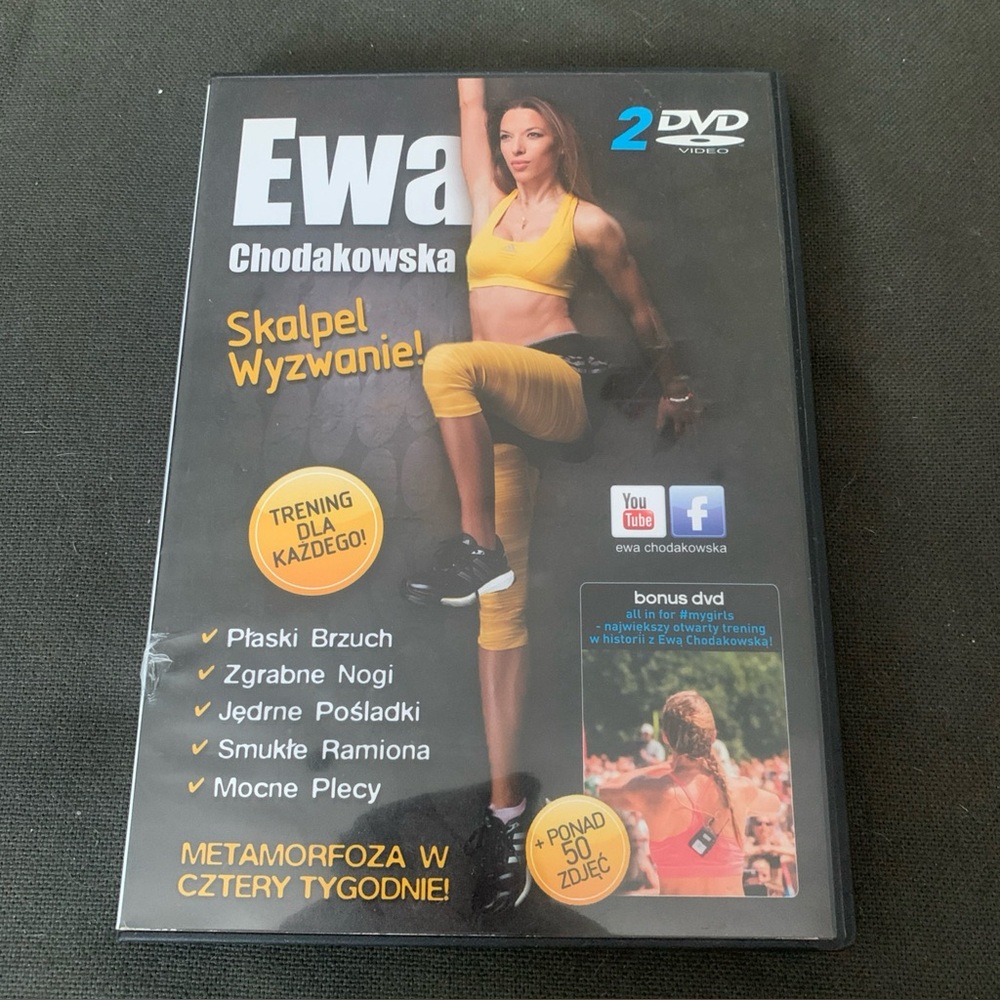 SKALPEL  WYZWANIE Ewa Chodakowska DVD Metamorfoza w cztery tygodnie